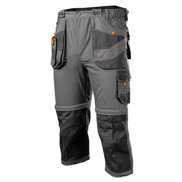 Pantaloni cu bretele 6 in 1, 100% bumbac nr.S/48 NEO TOOLS 81-321-S - 1 | YEO