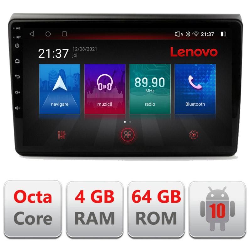 Navigatie Fiat BRAVO 2007-2014 E-BRAVO Octa Core cu Android Radio Bluetooth Internet GPS WIFI DSP 4+64GB 4G