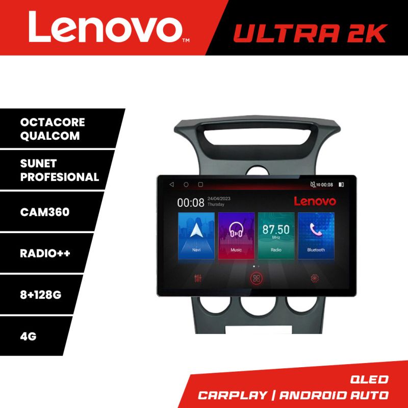 Navigatie Kia Carens 2006-2012 clima automata, Ecran 2K QLED 13