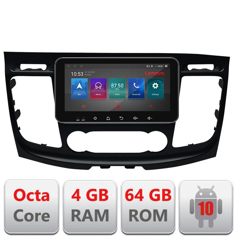 Navigatie Ford Transit 2019- varianta cu radio cd simplu Android radio gps internet Octa Core 4+64 LTE ecran de 10.33\' wide Kit-transit-2019-a+EDT-E511-PRO