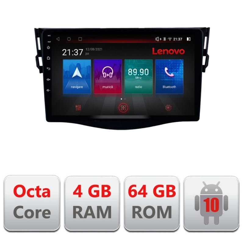 Navigatie Toyota RAV4 2008-2012 E-018 Octa Core cu Android Radio Bluetooth Internet GPS WIFI DSP 4+64GB 4G