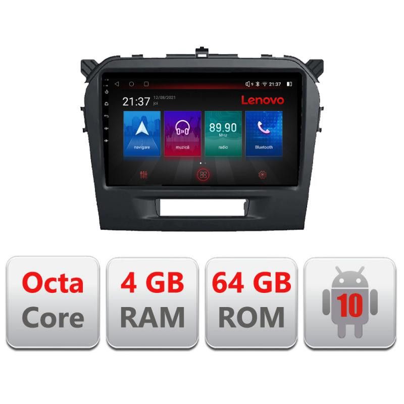 Navigatie Suzuki Grand Vitara 2016- E-2265 Octa Core cu Android Radio Bluetooth Internet GPS WIFI DSP 4+64GB 4G