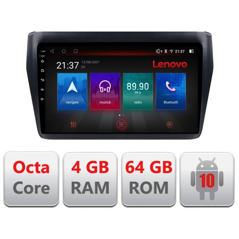 Navigatie Suzuki Swift 2017-2019 E-2179 Octa Core cu Android Radio Bluetooth Internet GPS WIFI DSP 4+64GB 4G