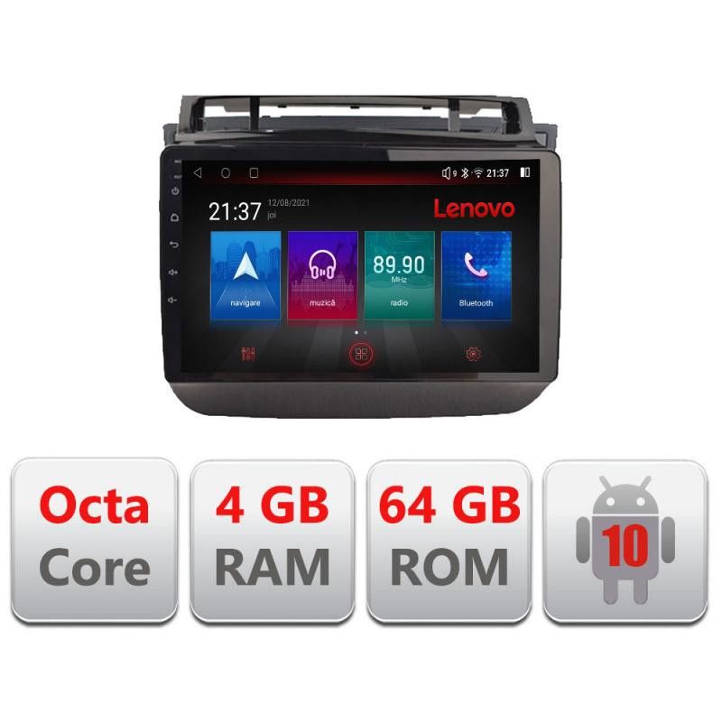 Navigatie VW Touareg 2012-2019 E-1142 Octa Core cu Android Radio Bluetooth Internet GPS WIFI DSP 4+64GB 4G