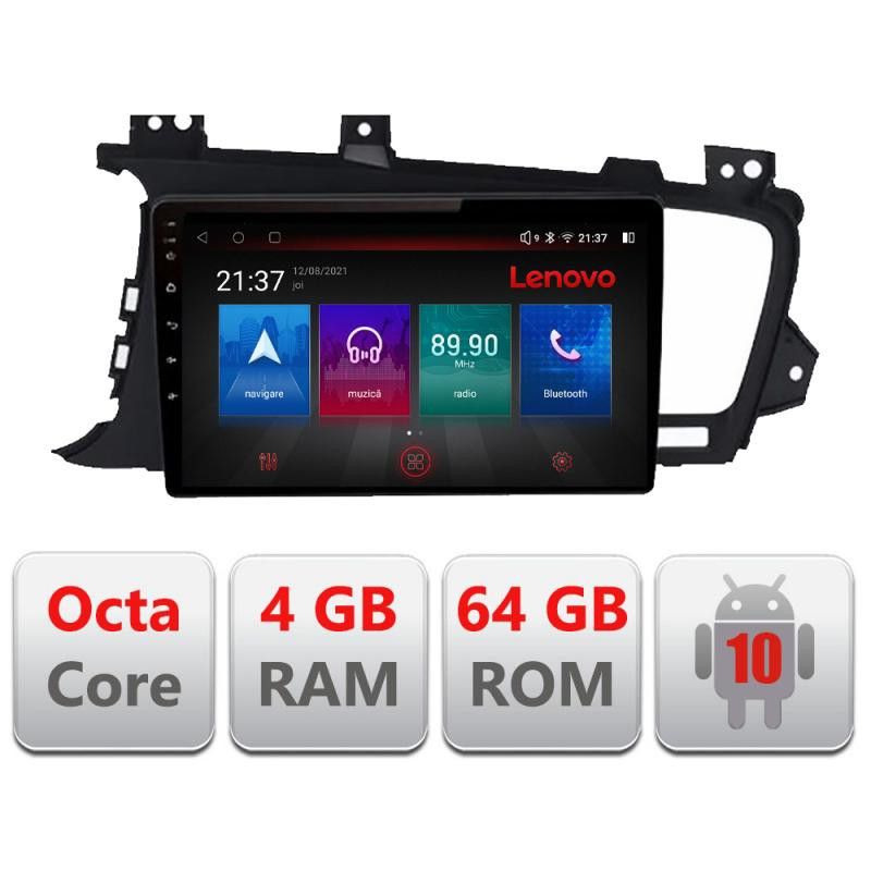 Navigatie Kia Optima 2011-2013 E-091 Octa Core cu Android Radio Bluetooth Internet GPS WIFI DSP 4+64GB 4G