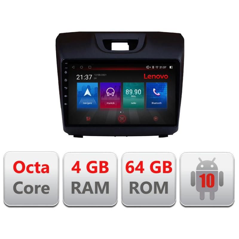 Navigatie Isuzu D-Max E-2234 Octa Core cu Android Radio Bluetooth Internet GPS WIFI DSP 4+64GB 4G