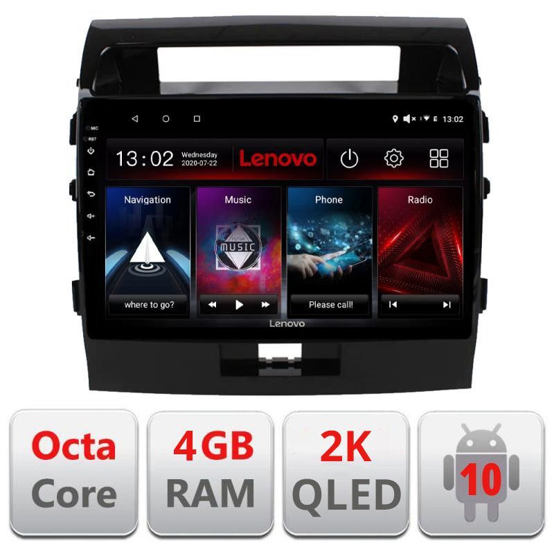 Navigatie Toyota Land Cruiser L200 L-381, Octacore, 4Gb RAM, 64Gb Hdd, 4G, QLED 2K, DSP, Carplay, Bluetooth v1