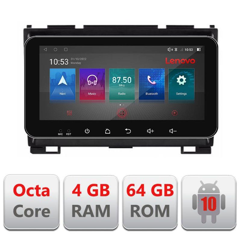 Navigatie Hummer H2 intre anii 2008-2009 Android radio gps internet 4+64 ecran 10.33"" Kit-H2+EDT-E511-PRO v2