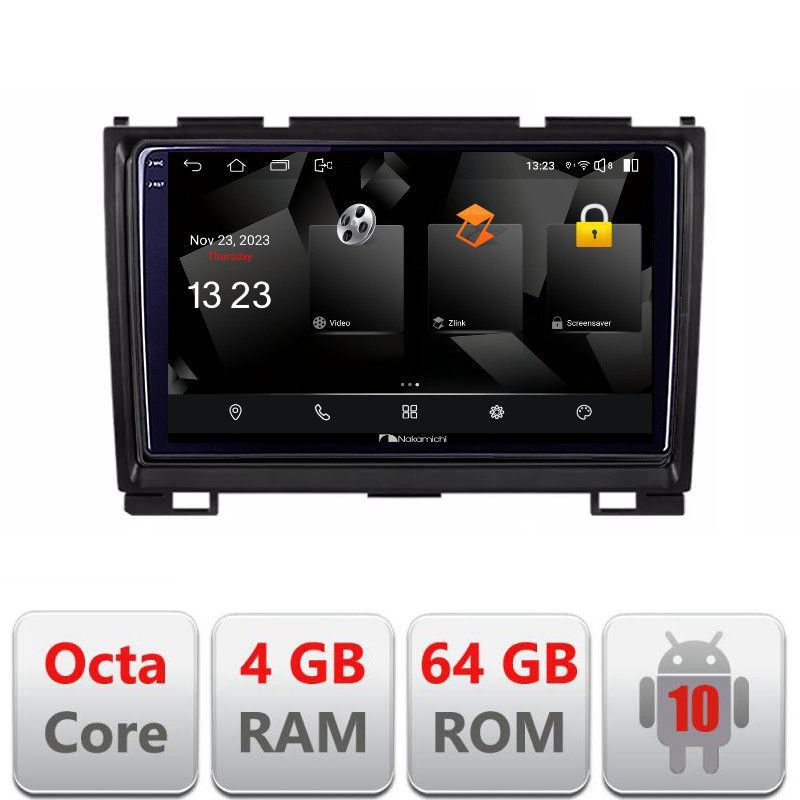 Navigatie Hummer H2 intre anii 2008-2009 Android Octa Core 720p 4+64 DSP 360 camera carplay android auto v1