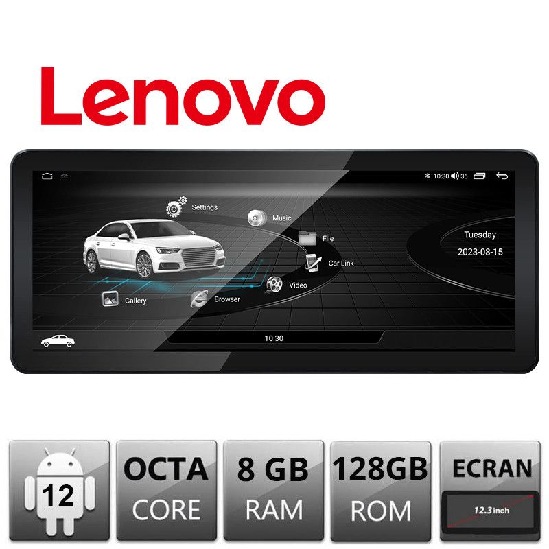 Navigatie Audi Q3 low 8+128 Pro 4G Lenovo Brillante