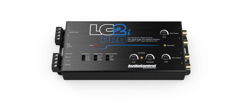 Convertor sunet 2 canale cu AccuBass 12V AudioControl LC2i PRO