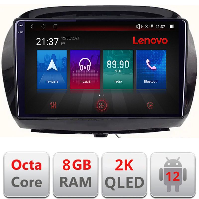 Navigatie dedicata Lenovo Honda FR-V 2004-2009 Octacore, 8 Gb RAM, 128 Gb Hdd, 4G, Qled 2K, DSP, Carplay AA, 360,Bluetooth