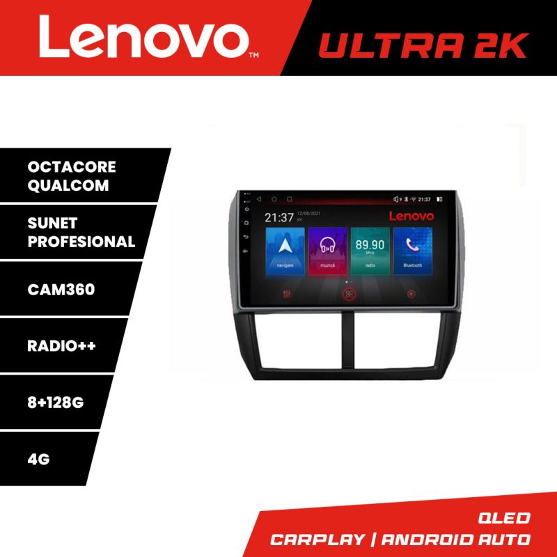 Navigatie Subaru Forester 2007-2013 M-SU01 Octa Core Android Radio Bluetooth GPS WIFI/4G DSP 2K 8+128GB 360 Tos