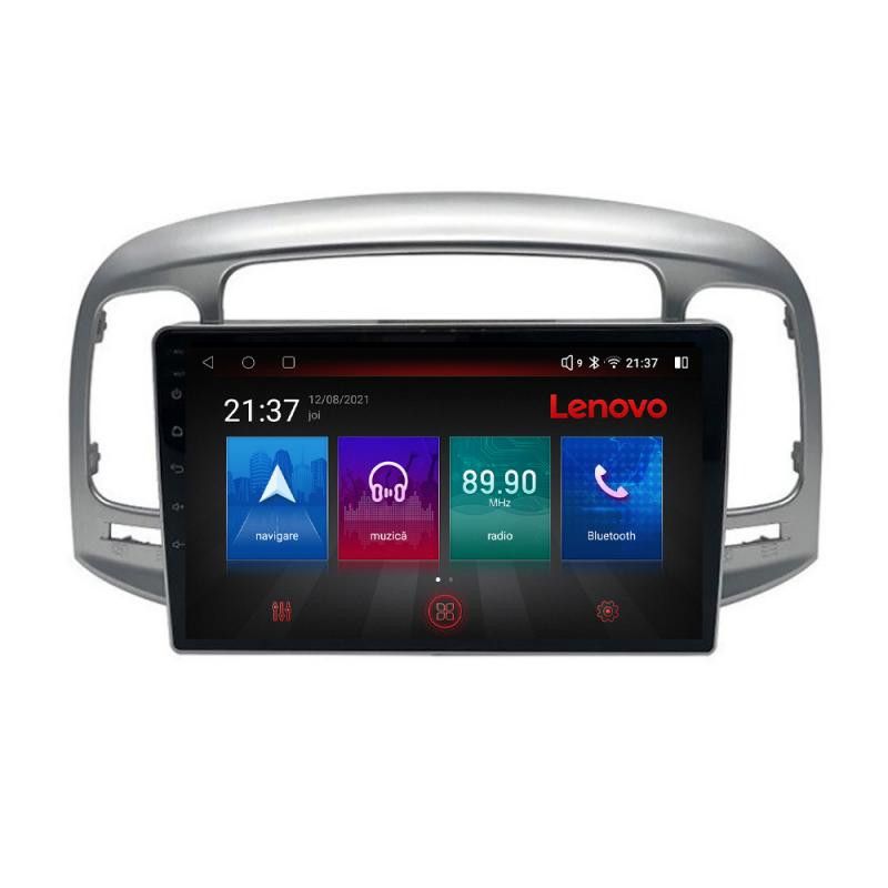 Navigatie HHyundai Accent 2006-2012 E-ACCENT Octa Core cu Android Radio Bluetooth Internet GPS WIFI DSP 4+64GB 4G - 1 | YEO