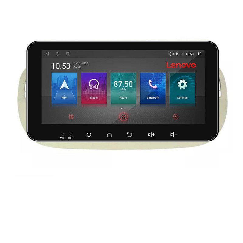 Navigatie Fiat 500 intre anii 2007-2015 Android radio gps internet 4+64 Lenovo ecran 10.33