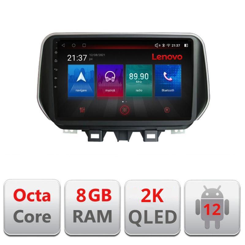 Navigatie HHyundai Tucson 2019- M-1135 Octa Core Android Radio Bluetooth GPS WIFI/4G DSP 2K 8+128GB 360 Toslink - 2 | YEO