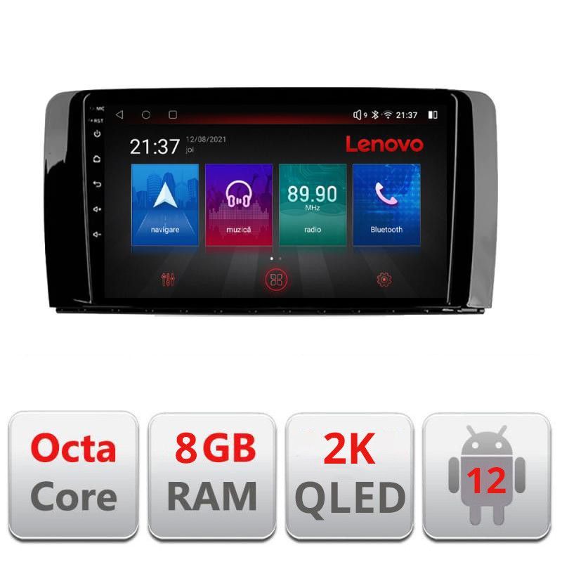 Navigatie Mercedes Clasa R M-215 Octa Core Android Radio Bluetooth GPS WIFI/4G DSP 2K 8+128GB 360 Toslink - 2 | YEO