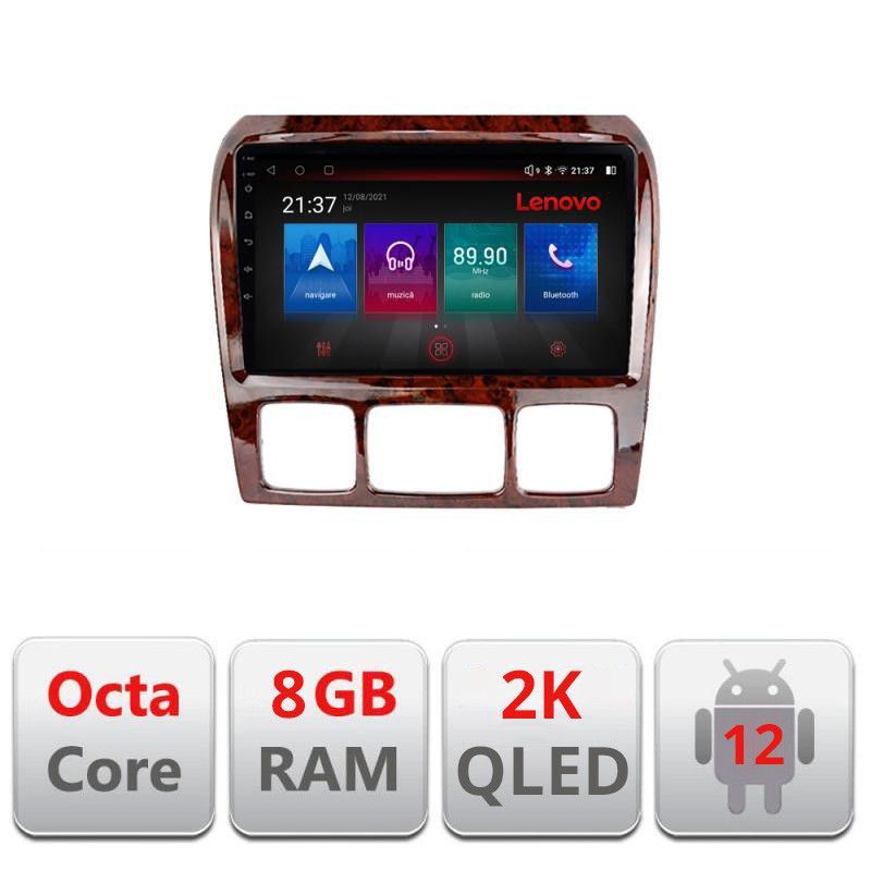 Navigatie Mercedes Clasa S 1998-2005 M-220 Octa Core Android Radio Bluetooth GPS WIFI/4G DSP 2K 8+128GB 360 Tos - 2 | YEO