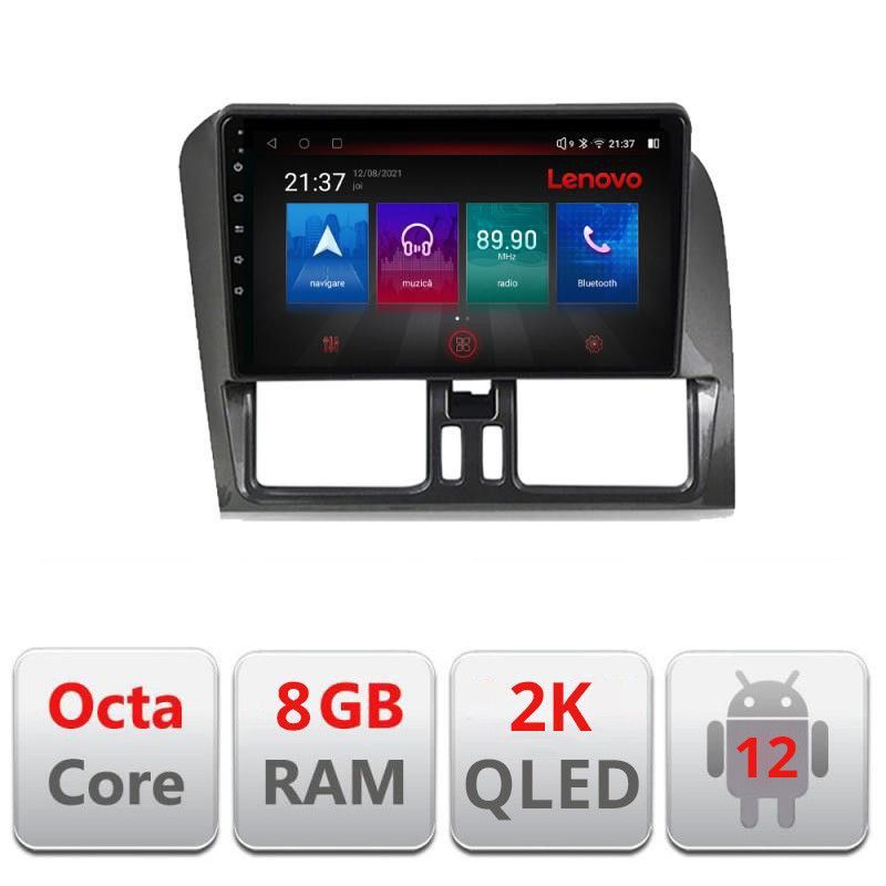 Navigatie dedicata Volvo XC60 M-272 Octa Core Android Radio Bluetooth GPS WIFI/4G DSP LENOVO 2K 8+128GB 360 Toslink - 2 | YEO