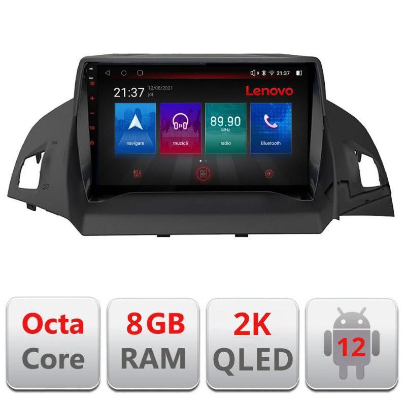 Navigatie Ford Kuga 2013-2017 M-362 Octa Core Android Radio Bluetooth GPS WIFI/4G DSP 2K 8+128GB 360 Toslink - 2 | YEO