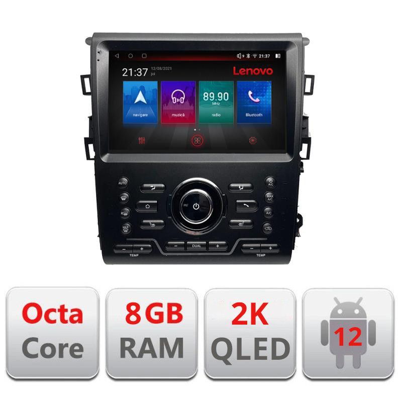 Navigatie Mondeo MK5 SYNC2 si SYNC 3 2015-2022 Octa Core Android Radio Bluetooth GPS WIFI/4G DSP 2K 8+128GB 360 - 2 | YEO