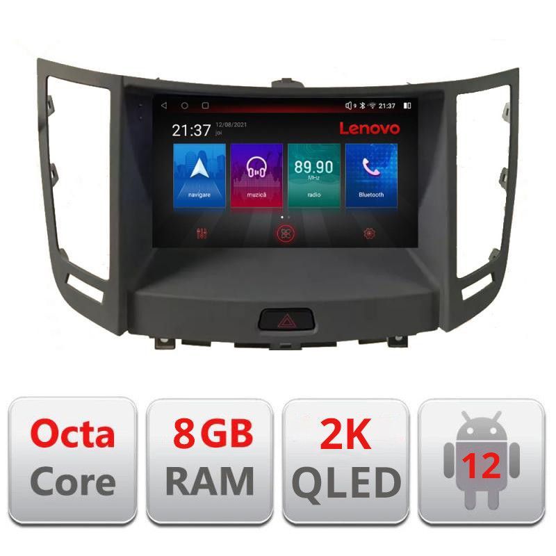 Navigatie Infinity FX intre anii 2009-2012 Octa Core Android Radio Bluetooth GPS WIFI/4G DSP 2K 8+128GB 360 Tos - 2 | YEO