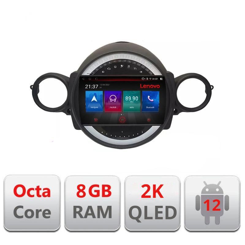 Navigatie Mini 2007-2011 Octa Core Android Radio Bluetooth GPS WIFI/4G DSP 2K 8+128GB 360 Toslink - 2 | YEO