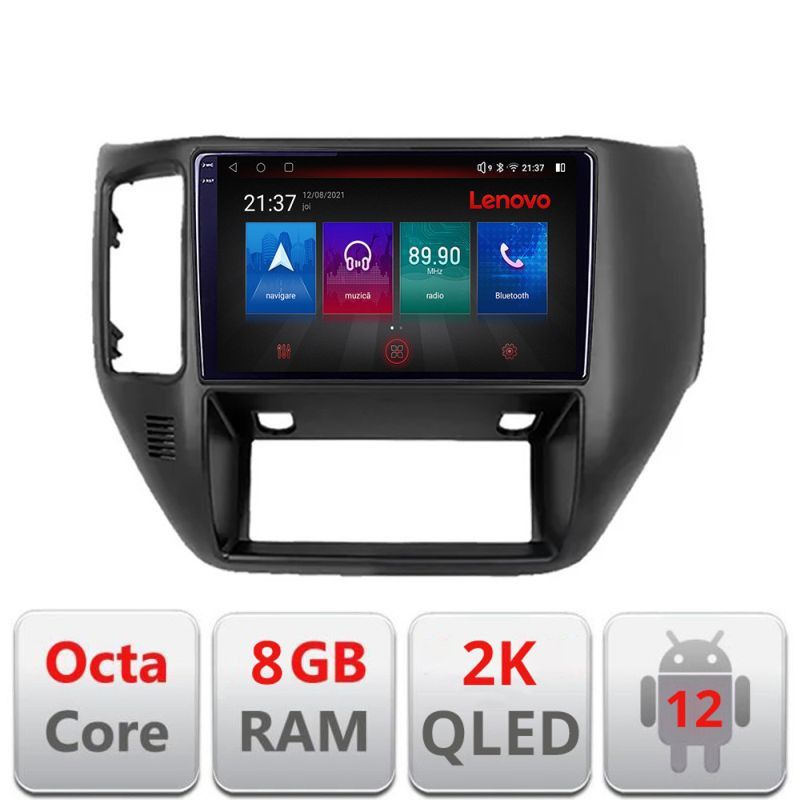 Navigatie Nissan Patrol Octa Core Android Radio Bluetooth GPS WIFI/4G DSP 2K 8+128GB 360 Toslink - 2 | YEO