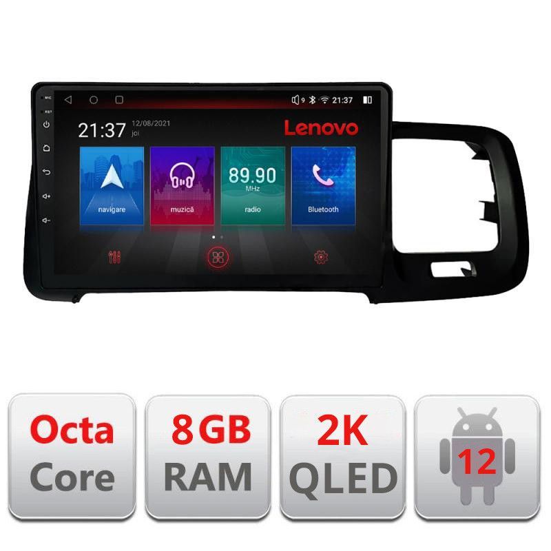 Navigatie Volvo S60 2014-2018 cu sistem Sensus Connect M-s60-14 Octa Core Android Radio Bluetooth GPS WIFI/4G DSP LENO - 2 | YEO