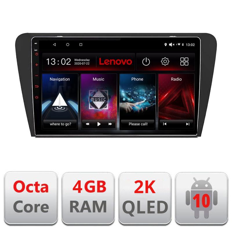 Navigatie Skoda Octavia 2014-2020 L-279, Octacore, 4Gb RAM, 64Gb Hdd, 4G, QLED 2K, DSP, Carplay, Bluetooth - 2 | YEO