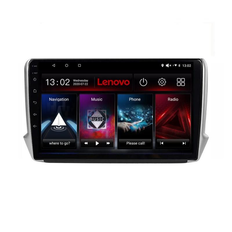 Navigatie Peugeot 208/2008 L-PSA Octa Core, Octacore, 4Gb RAM, 64Gb Hdd, 4G, QLED 2K, DSP, Carplay, Bluetooth - 1 | YEO