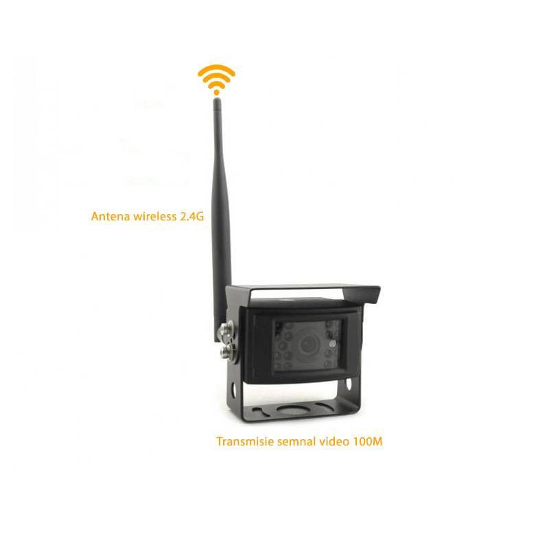 Camera video wireless spate pentru dube camioane si utilaje Edotec EDT-CAM305W - 1 | YEO