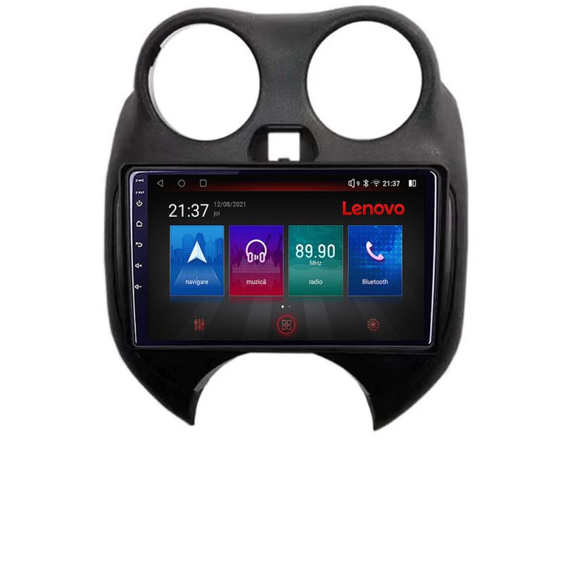 Navigatie Nissan Micra 2010-2014 Android radio gps internet Octa Core 4+64 LTE KIT-micra2010+EDT-E509-PRO - 1 | YEO