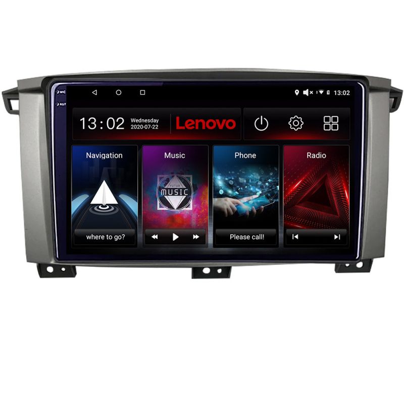 Navigatie Toyota Land Cruiser L100 2002-2006 , Octacore Qualcomm, 4Gb RAM, 64Gb Hdd, 4G, Qled 2K, DSP, Carplay, Bluetooth - 1 | YEO