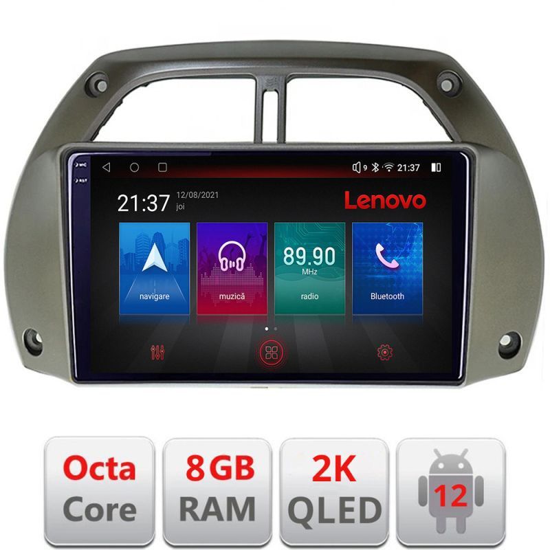 Navigatie Toyota Rav 4 2000-2004 Octacore, 8 Gb RAM, 128 Gb Hdd, 4G, Qled 2K, DSP, Carplay AA, 360,Bluetooth - 2 | YEO