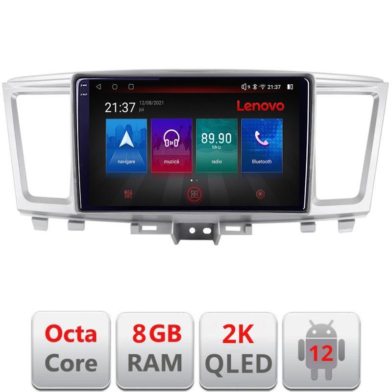 Navigatie Infinity QX60 2014-2020 Octacore, 8 Gb RAM, 128 Gb Hdd, 4G, Qled 2K, DSP, Carplay AA, 360,Bluetooth - 2 | YEO