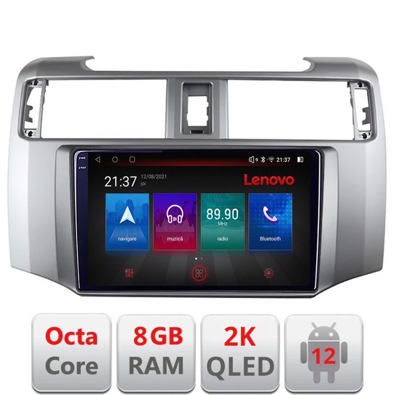 Navigatie Toyota 4runner 2009-2019 Octacore, 8 Gb RAM, 128 Gb Hdd, 4G, Qled 2K, DSP, Carplay AA, 360,Bluetooth - 2 | YEO