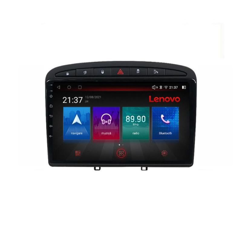 Navigatie Peugeot 308 M-038 Octa Core Android Radio Bluetooth GPS WIFI/4G DSP 2K 8+128GB 360 Toslink - 1 | YEO