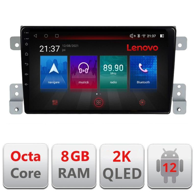 Navigatie Suzuki Grand Vitara Old M-053 Octa Core Android Radio Bluetooth GPS WIFI/4G DSP 2K 8+128GB 360 Toslin - 2 | YEO