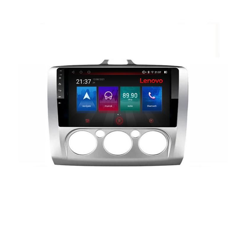 Navigatie Ford Focus 2 Manual E-140-manual Octa Core cu Android Radio Bluetooth Internet GPS WIFI DSP 4+64GB 4G - 1 | YEO