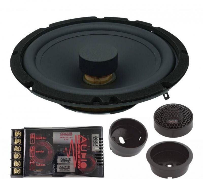 Difuzoare componente flat line Audio System R 165 FLAT EVO 2 90 watts 165 mm 6.5