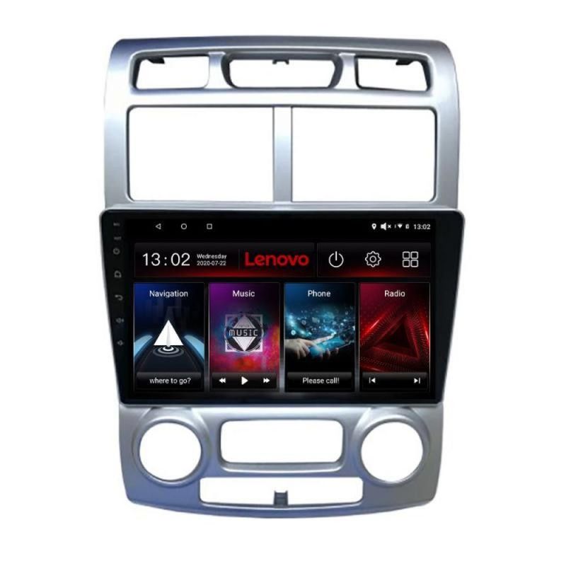 Navigatie Kia Sportage 2005-2007 Lenovo Kit-0023 4+64 GB Android Waze USB Navigatie Internet Youtube Radio - 1 | YEO