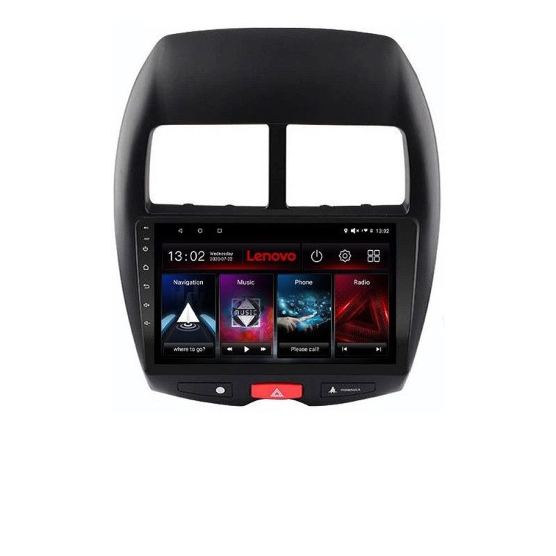 Navigatie Mistubishi ASX Lenovo Kit-026 4+64 GB Android Waze USB Navigatie Internet Youtube Radio - 1 | YEO