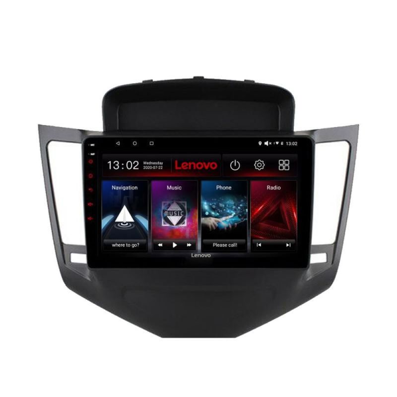 Navigatie Audi A4 B6 Quad Core Lenovo Kit-050 4+64 GB Android Waze USB Navigatie Internet Youtube Radio - 1 | YEO