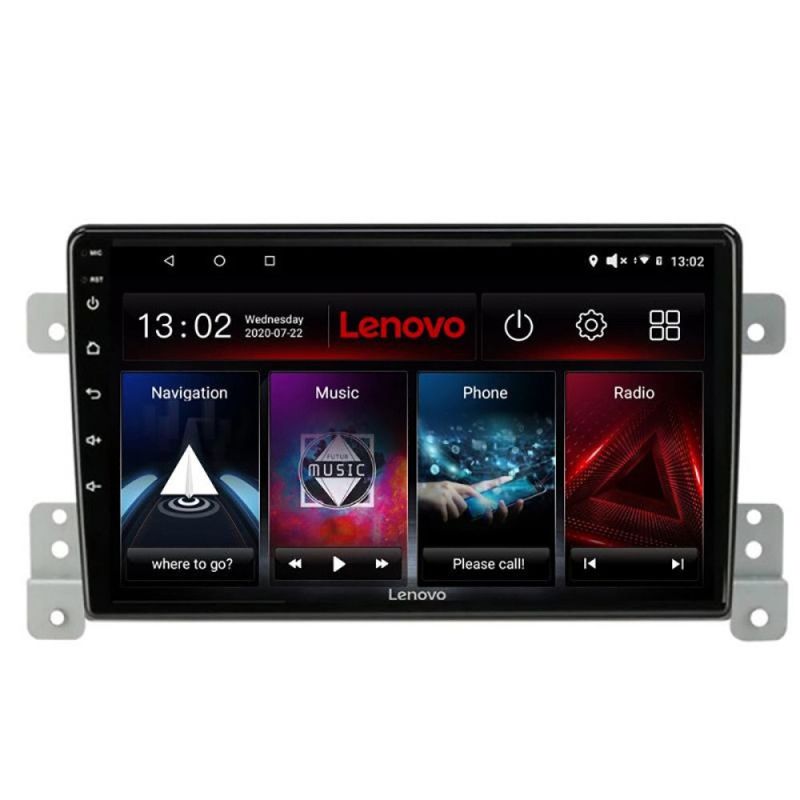 Navigatie Suzuki Grand Vitara Old Quad Core Lenovo Kit-053 4+64 GB Android Waze USB Navigatie Internet Youtube Radio - 1 | YEO