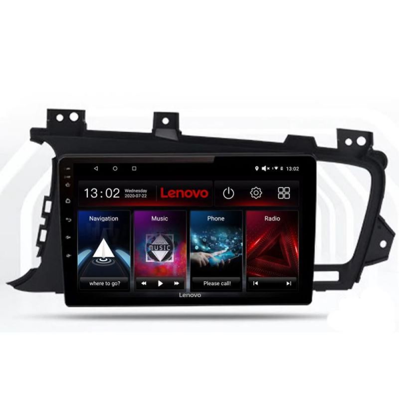 Navigatie Hyundai Elantra 2011-2013 Lenovo Kit-092 4+64 GB Android Waze USB Navigatie Internet Youtube Radio - 1 | YEO