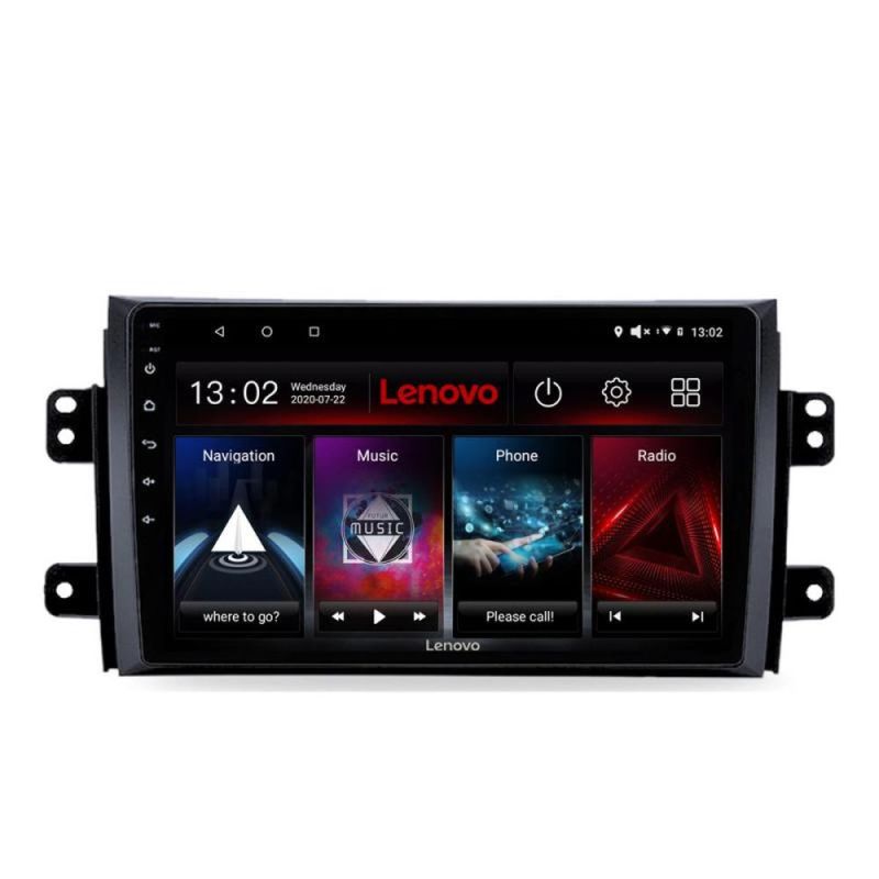 Navigatie Honda Civic 2012-2015 Lenovo Kit-132 4+64 GB Android Waze USB Navigatie Internet Youtube Radio - 1 | YEO