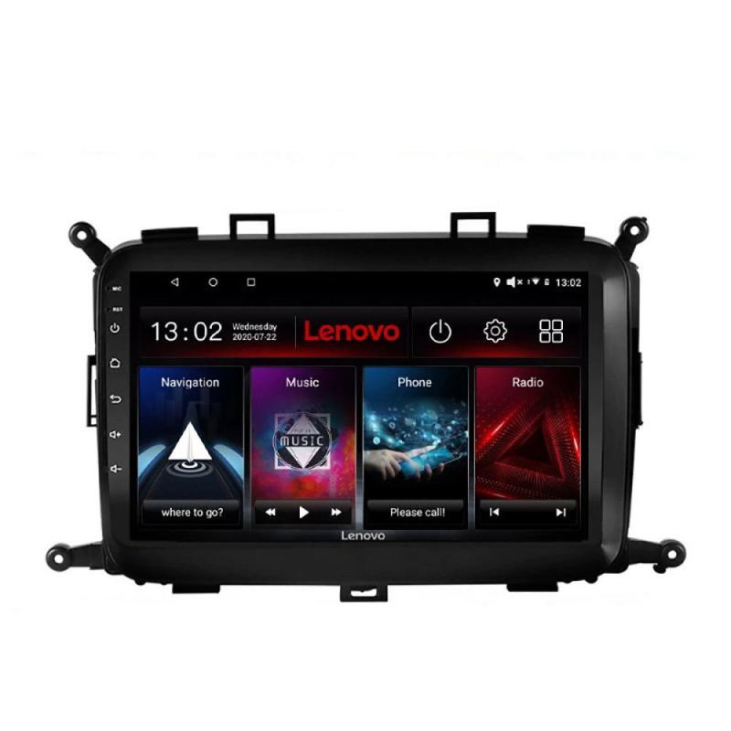 Navigatie Kia Carens 2013-2018 Lenovo Kit-2023 4+64 GB Android Waze USB Navigatie Internet Youtube Radio - 1 | YEO