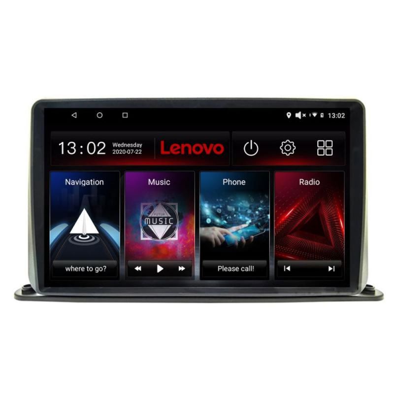 Navigatie Peugeot 301 Citroen C-Elisee Lenovo Kit-301 4+64 GB Android Waze USB Navigatie Internet Youtube Radio - 1 | YEO