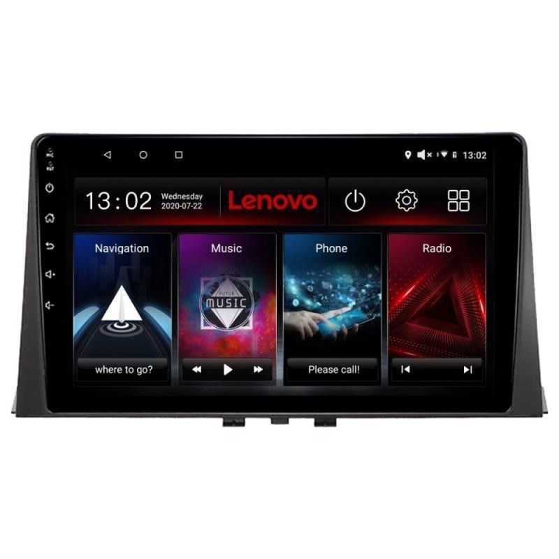 Navigatie Citroen Berlingo 2019-2021 Lenovo Kit-berlingo18 4+64 GB Android Waze USB Navigatie Internet Youtube Radio v1 - 1 | YEO